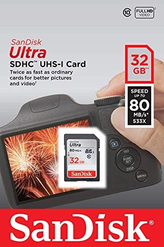 SanDisk Ultra 32GB Class 10 SDHC UHS-I Memory Card up to 80MB/s (SDSDUNC-032G-GN6IN) - Image 2
