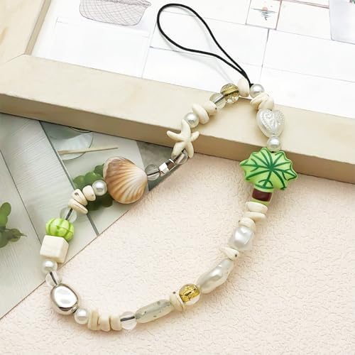 Beaded Camera Wrist Strap Cute Digital Camera Charm Lanyard Phone Chain Keychain Beaded Phone Lanyard Bag Charm by MOTOFITOOL