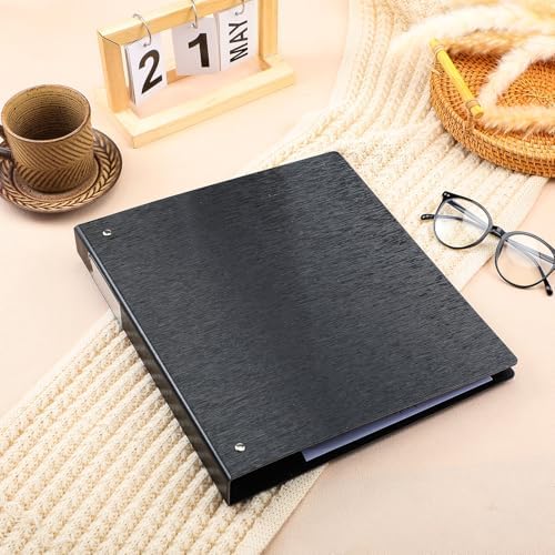 Affrolling 1 Pack Acid Free Film Protector Storage Box 3 Ring Negative Binder Preservers Portfolio Folder for Artwork Folder for 120 Film and 135 35 mm Negative - Image 4