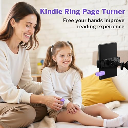 Page Turner Ring for Kindle,Remote Control for iPhone iPad Tablets eReaders - Image 2