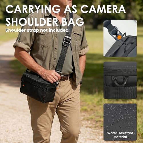 TARION Padded Camera Insert Bag Protective Framed DSLR Inner Case Organizer - Image 6