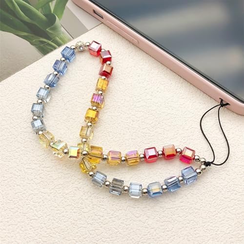 Beaded Camera Wrist Strap Cute Digital Camera Charm Lanyard Phone Chain Keychain Beaded Phone Lanyard Bag Charm - Image 6