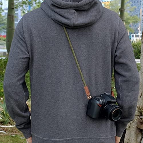 VKO Camera Strap,Soft Rope Camera Neck Strap, Shoulder Strap for DSLR SLR Mirrorless Camera with Round Hole Interface 100cm - Image 4