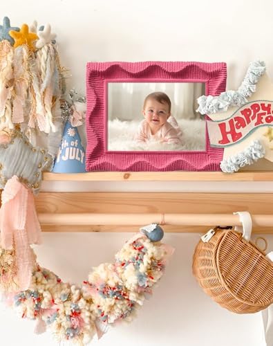 5x7 Picture Frame Pink for Watercolor Drawings Prints,Rose Pink - Image 7