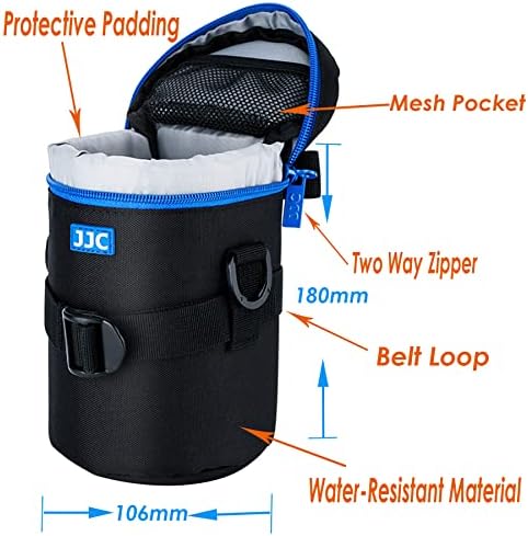 JJC DLP Deluxe Lens Pouch compatible with CANON ZOOM LENS - Image 2