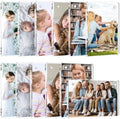 12 Pack Magnetic Photo Frames for Refrigerator 4x6" Magnetic Picture Frame by ALFFUN