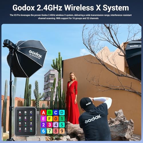 GODOX X3 Pro N TTL Flash Trigger for Nikon,HSS 2.4GHz X System - Image 5