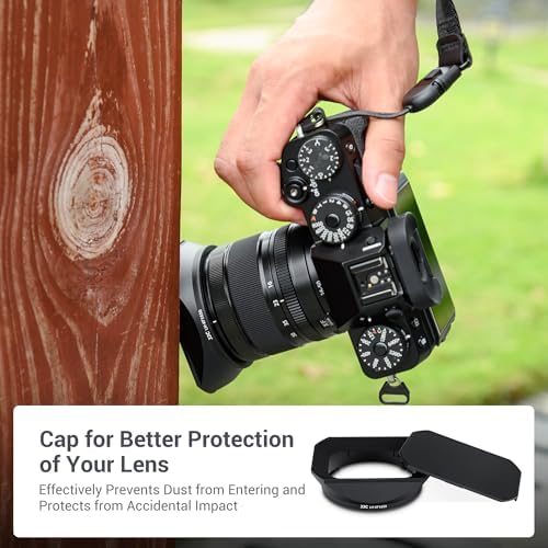 JJC Metal Square Lens Hood for Fujifilm XF 16-50mm f/2.8-4.8 R LM WR Lens - Image 6