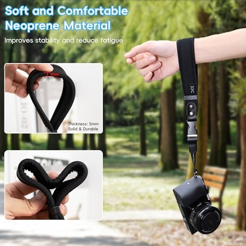 Quick Release Soft Neoprene Camera Hand Grip Strap for Sony RX10 V A7C II R - Image 6