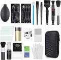 18-in-1 Professional Camera Cleaning Kit for Most DSLR Cameras (Canon, Nikon,Sony), with Air Blower/Cleaning Pen/Detergent/Cleaning Cloth/Lens Brush/Carry Case by ZACRO