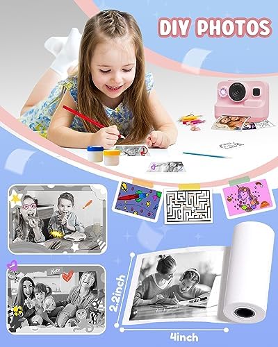 Printing Paper, Printing Camera Refill Thermal Paper 16 Rolls, BPA Free, BLL2 (16 Rolls) - Image 3