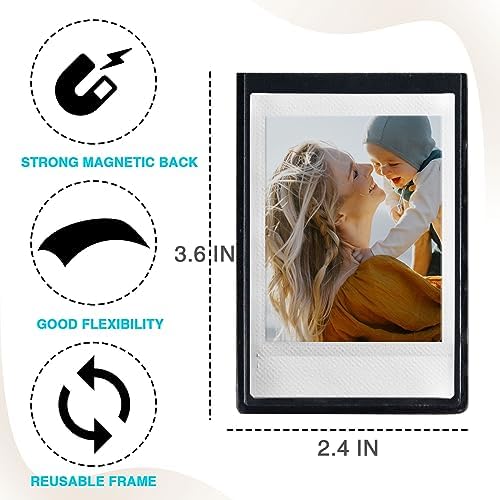 CAIYOULE Magnetic Picture Frame for Fujifilm Instax Mini 3" Instant Photo - Image 2
