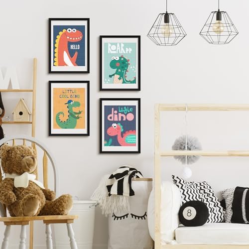 upsimples 10x14 Picture Frame Set of 5, Display Pictures 8.5x11 with Mat or 10x14 Without, Wall Gallery Poster Frames, Black - Image 2