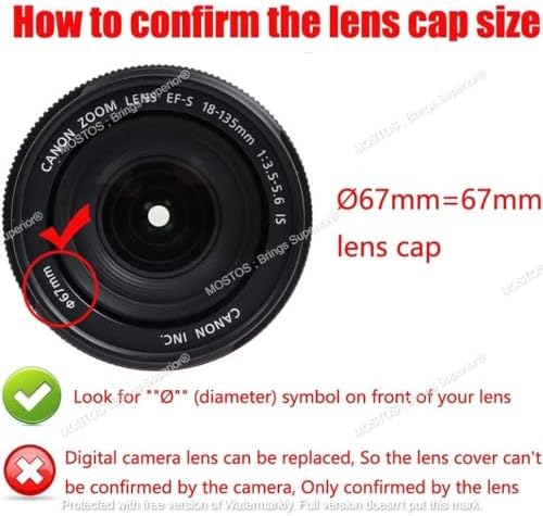 MOSTOS ; Brings Superior® || 67mm UV Filter for Sony FE 85mm f/1.8 (Not for FE 85mm f/1.4 GM),E 70-350mm f/4.5-6.3 G OSS Lens and Other Lenses with 67mm Filter Thread and More - Image 3