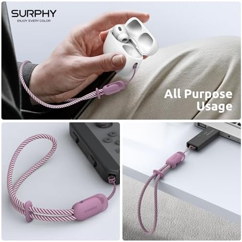 SURPHY 2 Pack Phone Lanyard, Phone Wrist Strap for Case, Camera Wrist Strap - Image 6