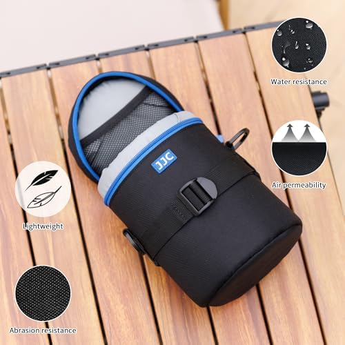 JJC Medium Camera Lens Case for Canon EF 24-70mm F/2.8L II Below 3.9x6.5'' - Image 3