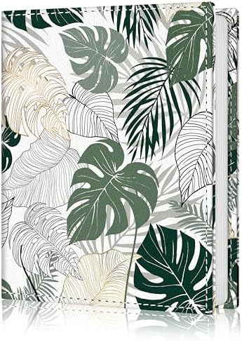 Photo Album 4x6, Small Picture Book Tropical Rainforest Leaf by Lebrocoli