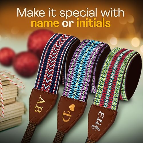 Art Tribute Custom Camera Strap Arrow Weave - Add Your Text and We Make It Especially For You Get Your Own Personalized Gift Camera Strap, No Shipping Cost! - Image 5