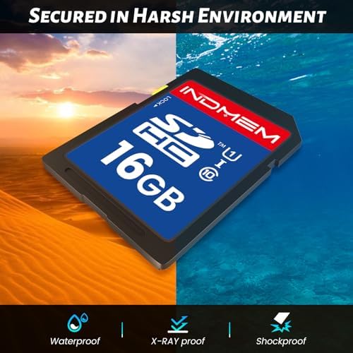 SD Card 16GB, 8-Pack UHS-I Class 10 MLC Flash Memory Card, High-Speed Secure Digital Cards for Cameras, DSLR, Action Cams - Reliable Storage - Image 5