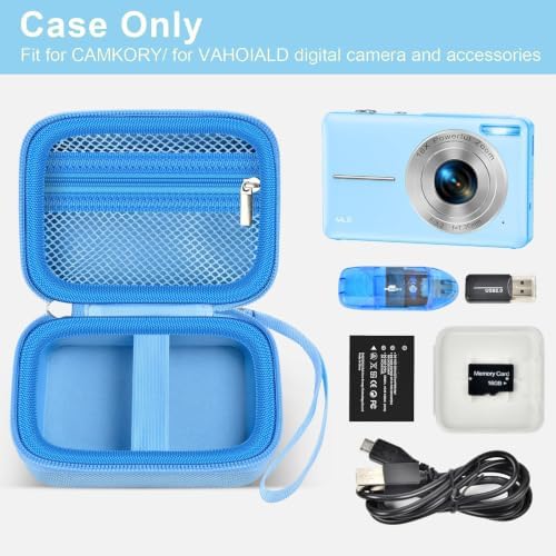 ALKOO Digital Camera Case for CAMKORY, Camera Pouch for KODAK Pixpro -Blue - Image 2