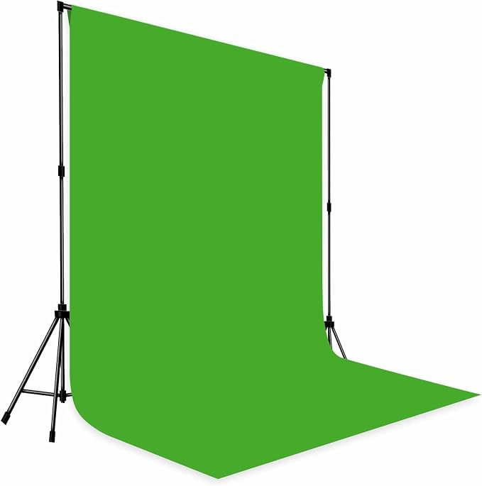 Green Photo Backdrop Professional Photography Background Polyester 8x10ft | Seamless Design eliminates Wrinkle Portrait Photography Wedding Dark Theme Decorations - Image 3
