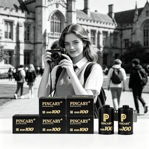 Bulk Roll Workflow — Pincary 35 mm Black and White Film, Scan Friendly Contact Sheets, Archival Flow, ISO 100 Options, DX 24x36mm, 36EXP - 3Pack - Image 3