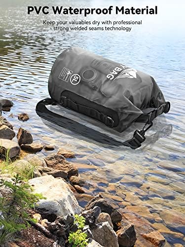 HEETA Dry Bag Waterproof Backpack with Phone Case 5L/10L/20L/30L/40L - Image 3