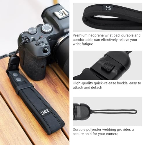 Upgraded Quick Release Soft Neoprene Camera Hand Strap for Canon R50V RX10V - Image 6