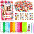 10 Sets Colorful DIY Acrylic Magnetic Picture Frame Craft Kit by Unknown