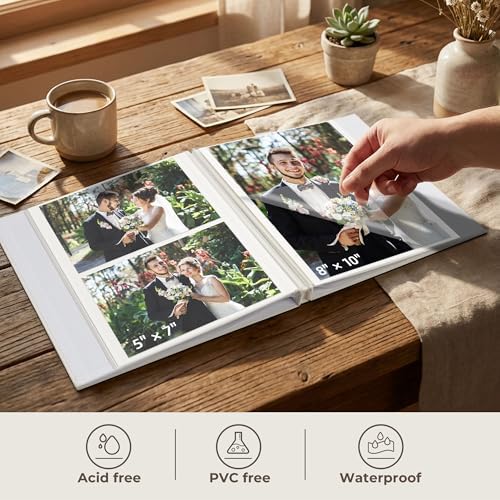 Vienrose Wedding Self Adhesive Photo Album 11x10.7 40 Pages - Image 3