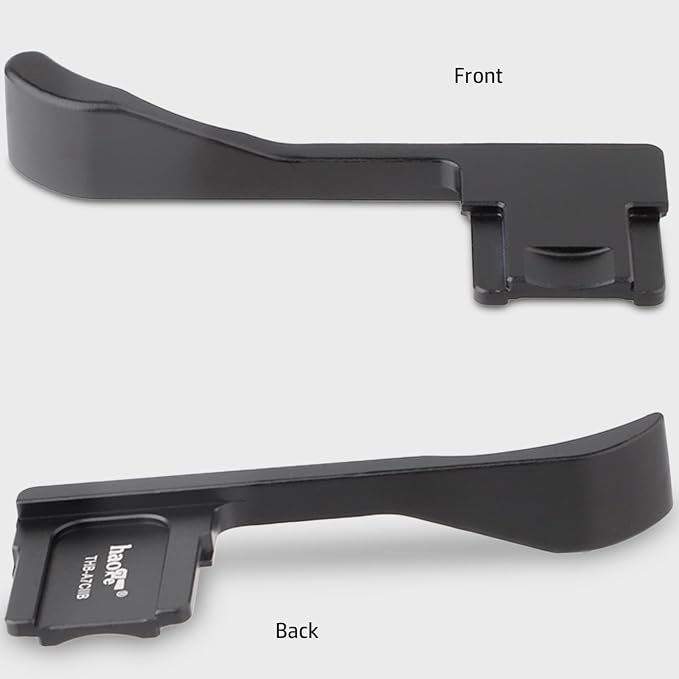 Haoge Metal Thumb Up for Sony α7CII,α7CR Alpha 7CII,ILCE-7CII,A7CR Digital Camera Accessories (Not Fits A7C) Black THB-A7CII-B Hot Shoe Rest Hand Grip - Image 7