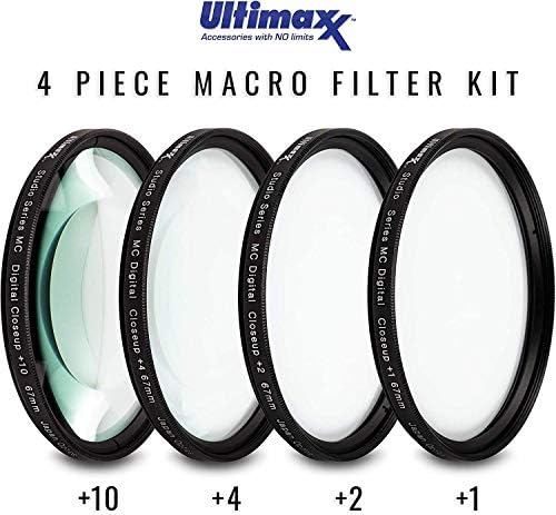 Ultimaxx 58MM Complete Lens Filter Accessory Kit for Lenses with 58MM Filter Size Designed Specifically for: Canon EOS 90D, 80D, 77D, 70D, Rebel T7, T7i, T6i, T6,T5i, T5, T4i, SL3, SL2, SL1 and More - Image 4