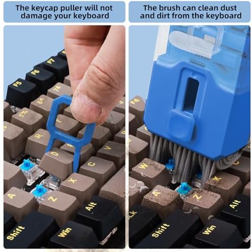 Keyboard Cleaner & Laptop Cleaning Kit, All-in-1 for Computer PC, SkyBlue - Image 2