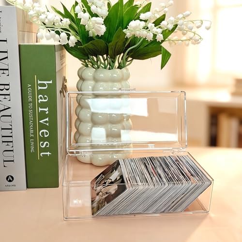 2x3 Photo Storage Box Clear Acrylic Organizer for Kpop & Instax Mini - Image 6