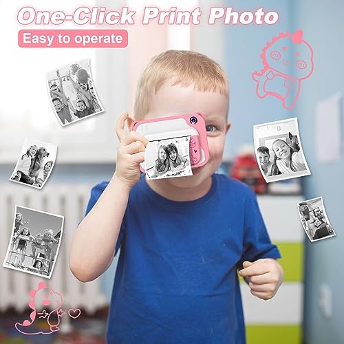 Kids Instant Print Camera for Travel Parties Camping School Birthday Gifts - Image 3