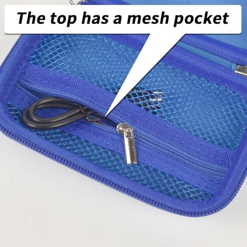 Digital Camera Case for Travelers & Vloggers, Case Only, Blue - Image 4