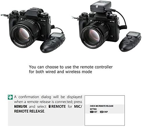 JJC Wireless Intervalometer Timer Remote Shutter for Fuji X-T5 X-T4 X100VI - Image 6