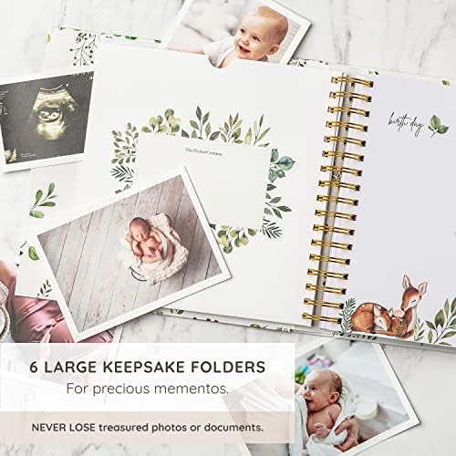 Keepsake Baby Memory Book – Timeless Gender Neutral First 5 Year Baby Book - Image 6