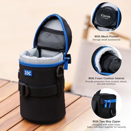 Camera Lens Case for Nikon AF-S 55-300mm VR Canon RF 85mm f2 Below 3.2x6.1" - Image 4