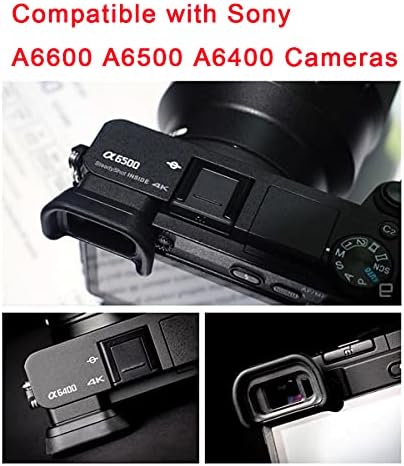 EP-17 Eyecup Eyepiece Viewfinder Compatible with Sony A6600 A6500 A6400 Camera (2 Pack) - Image 3