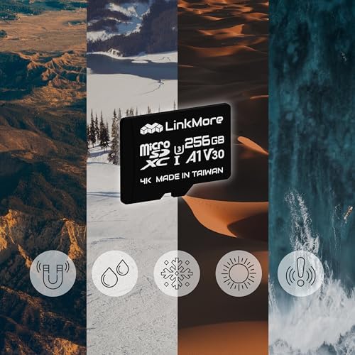 LinkMore XV13 Agon 256GB Micro SD Card, A1 U3 V30, Up to 100MB/s - Image 5