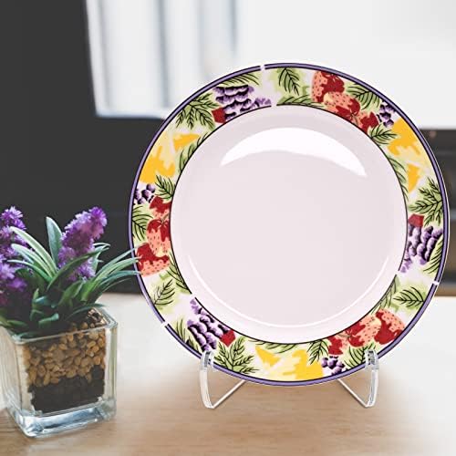 Chunful Acrylic Plate Stand Display Easel Holder,5.1 x 5 x 6 Inch - Image 4