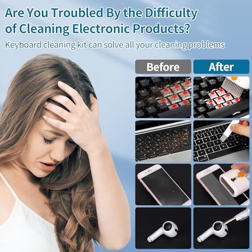 Keyboard Cleaner, Multi-Function Cleaning Kit for MacBook, Laptop, Computer - Image 5