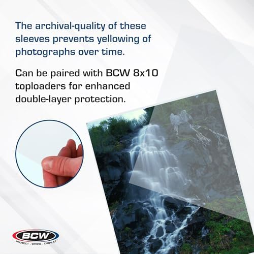 BCW 1-8X10SLV Bcw 8X10 Photo Sleeves - Image 3
