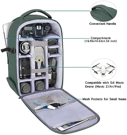 MOSISO Camera Backpack, DSLR/SLR/Mirrorless Photography Camera Bag - Image 2