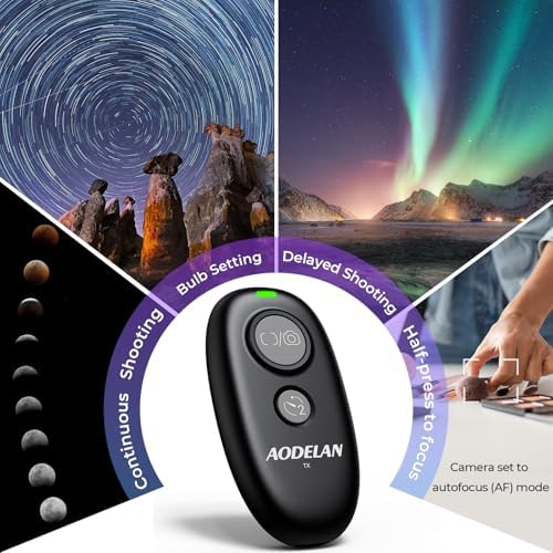 Upgraded Rechargeable USB-C Camera Wireless Remote Control Shutter Release - Image 5