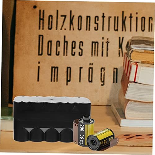 TOYANDONA Black Plastic Film Canisters Carrying Organizer for 10 Rolls - Image 7