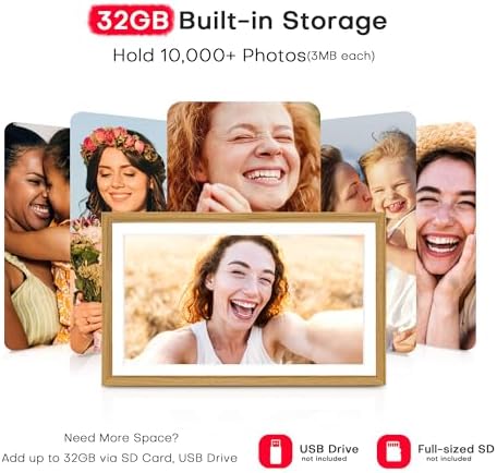 Frameo 15.6" Digital Picture Frame WiFi, Large Display Digital Photo Frame - Image 5