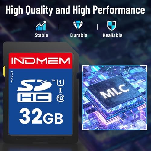 32GB SD Card (3 Pack), C10 SDHC UHS-I Memory Cards U1 Class 10 High-Speed Full 4K HD Video Compatible with Digital Point-and-Shoot Cameras, HD Camcorders, DSLR and PC - Image 4