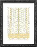 VIOLABBEY 12x16 Picture Frame Black, Ornate Vintage Photo Frame by violabbey